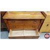 Image 7 : Eastlake Dresser with Bevelled / Swivel Mirror (3 Drawer) (Castors) (72"H x 42-1/2"W x 19"D) (SEE PI