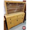 Image 1 : Knechtel Homewood Furniture Buffet & Hutch (Style 4011) (Total Measures 58-3/4"H x 47-3/4"W x 17-1/2