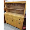 Image 2 : Knechtel Homewood Furniture Buffet & Hutch (Style 4011) (Total Measures 58-3/4"H x 47-3/4"W x 17-1/2