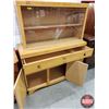 Image 3 : Knechtel Homewood Furniture Buffet & Hutch (Style 4011) (Total Measures 58-3/4"H x 47-3/4"W x 17-1/2