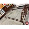 Image 3 : Antique Metal Bed Frame (Simmons Limited / Canadian Bedding Co. Limited) (Head/Foot/Springs/Rails) (