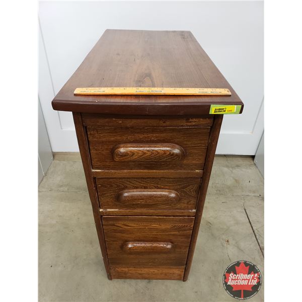 Bank of Drawers (3 Drawer Unit) (30"H x 14-1/2"W x 28-3/4"D) (SEE PICS!)