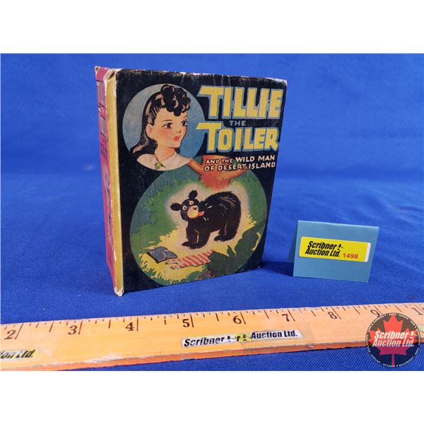 The Better Little Book : TILLIE THE TOILER and the WILD MAN OF DESERT ISLAND (4-1/2"H x 3-3/4"W x 1-