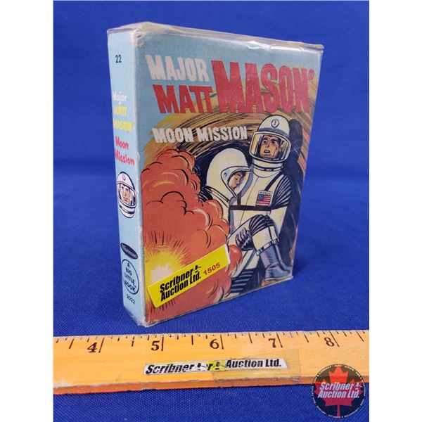 A Big Little Book : MAJOR MATT MASON MOON MISSION (5"H x 4"W x 1"D) (Sealed) (SEE PICS!)