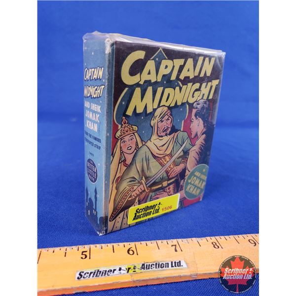 The Better Little Book : CAPTAIN MIDNIGHT (4-1/2"H x 3-3/4"W x 1"D) (SEE PICS!)