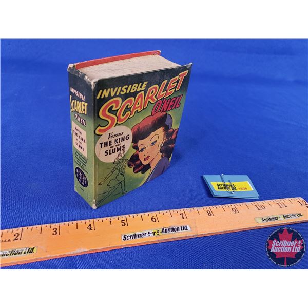 The Better Little Book : INVISIBLE SCARLET O'NEIL (4-1/2"H x 3-1/2"W x 1-1/4"D) (SEE PICS!)