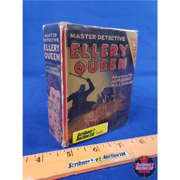 The Better Little Book : MASTER DETECTIVE ELLERY QUEEN (4-1/2"H x 3-1/2"W x 3/4"D) (SEE PICS!)