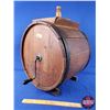 Image 2 : Wood Barrel Table Top Butter Churn (23"H x 16"W x 15"D) (SEE PICS!)
