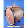 Image 5 : Wood Barrel Table Top Butter Churn (23"H x 16"W x 15"D) (SEE PICS!)