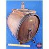 Image 6 : Wood Barrel Table Top Butter Churn (23"H x 16"W x 15"D) (SEE PICS!)
