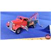 Image 2 : Wind Up Toy Service Tow Truck "MINIC TRIANG TOYS" (3"H x 6-1/2"W x 2"D) (SEE PICS!)