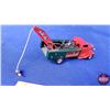 Image 5 : Wind Up Toy Service Tow Truck "MINIC TRIANG TOYS" (3"H x 6-1/2"W x 2"D) (SEE PICS!)