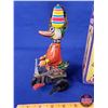 Image 3 : Duck on Bike Tin Toy with Orig Box (Box Measures: 8"H x 4"W x 4"D) (SEE PICS!)