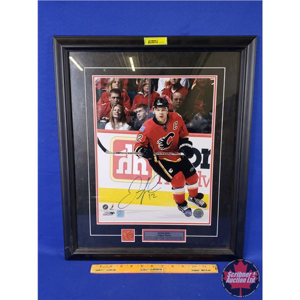 Framed Autograph Jarome Iginla Photo (21-1/2"H x 18"W) (SEE PICS!)