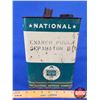 Image 4 : NATIONAL Motor Oil Tin "ENARCO POWER SEPARATOR OIL" (10"H x 6-1/2"W x 4"D) (SEE PICS!)
