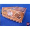 Image 6 : Reese's Peanut Butter Cup Cardboard Box (5 Cent each ~ Held 24) (Cardboard Torn/Damage Lid one Side)