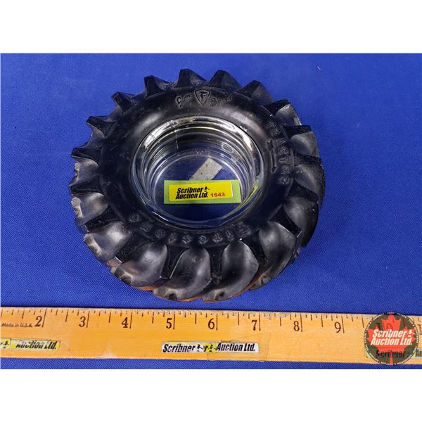 FIRESTONE Tire Ashtray (2"H x 6-1/4"Dia) (SEE PICS!)