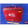 Image 1 : "Things Go Better with Coke" Picnic/Airline Cooler (16-1/2"H x 19"W x 9"D) (SEE PICS!)