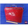 Image 4 : "Things Go Better with Coke" Picnic/Airline Cooler (16-1/2"H x 19"W x 9"D) (SEE PICS!)