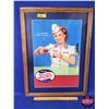 Image 1 : Pepsi:Cola Cardboard Promotional Sign (Framed/Matted) (24"H x 18"W) (SEE PICS!)