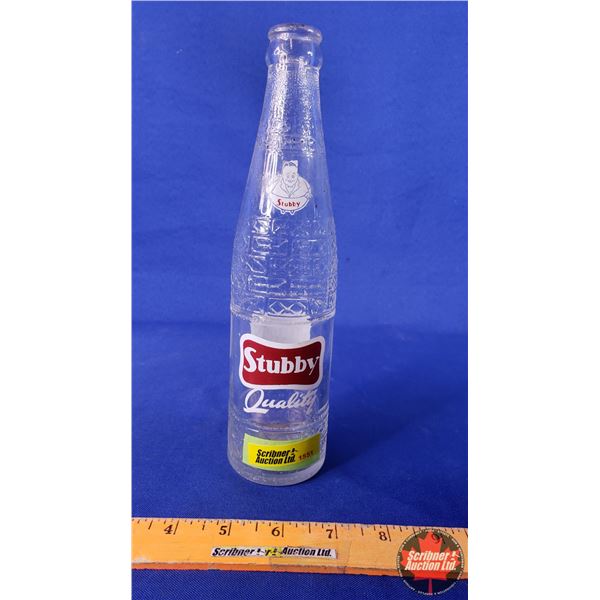 "Stubby Quality" Bottle (9-1/2"H) (SEE PICS!)