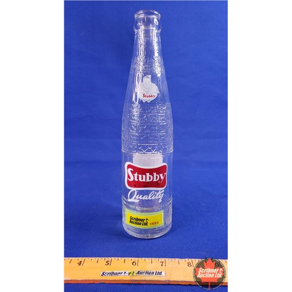 "Stubby Quality" Bottle (9-1/2"H) (SEE PICS!)