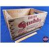 Image 5 : "DRINK Stubby" Wood Bottle Crate (Brandon Manitoba) (10-1/2"H x 18-1/2"W x 12"D) (SEE PICS!)