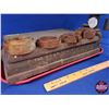 Image 3 : "The 3 S&M Scale Co. Limited" Merchant Counter Top Scale with Weights (15"H x 21"W x 10-1/2"D) (SEE 