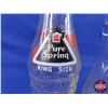Image 7 : Bottle Trio : Pure Spring; Rachal's Beverages ; Tall (Tallest Bottle Measures: 9-1/2"H) (SEE PICS!)