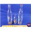 Image 2 : Bottle Trio : Goodwill & Snow White (Tallest Bottle Measures: 10"H) (SEE PICS!)