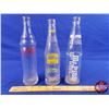 Image 2 : Bottle Trio : Big ; NuGrape ; Mr. Pibb (Tallest Bottle Measures: 10"H) (SEE PICS!)