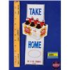 Image 1 : Blitz Weinhard Beer TAKE HOME : Store Display Cardboard Advertising (Foil Clad Pressed Cardboard) (1