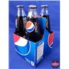 Image 4 : Pepsi Bottles & Cardboard Carrier (4 Bottles Full) + 1 Pepsi Korea Bottle (8-3/4"H) (SEE PICS!)