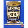 Image 1 : Single Side Tin Sign : GLENDORA COFFEE (14"H x 8-1/2"W) (SEE PICS!)