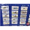 Image 2 : 1935 John Player & Sons Aeroplanes Civil Card Collection (4 Sheets : Total 53) (SEE PICS!)