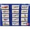 Image 4 : 1935 John Player & Sons Aeroplanes Civil Card Collection (4 Sheets : Total 53) (SEE PICS!)