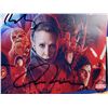 Image 4 : STAR WARS Last Jedi Cast Signed Photo: Adam Driver; Oscar Issac; Daisy Ridley & John Boyega (8x10) (