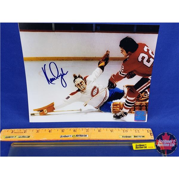 HOCKEY: GCG Signed Photo "Ken Dryden" (8x10) (SEE PICS!)