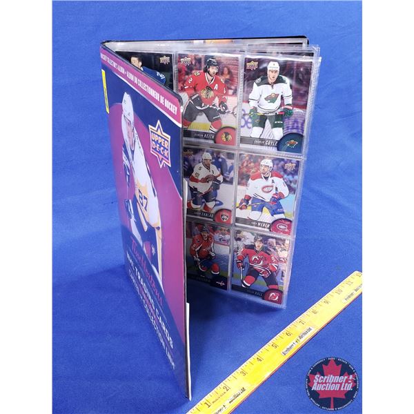 Hockey Card Collectors Album 2017-18 : Tim Horton's Trading Cards (18 Sheets : 122 Cards Total) (SEE