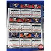 Image 8 : Hockey Card Collectors Album 2017-18 : Tim Horton's Trading Cards (18 Sheets : 122 Cards Total) (SEE