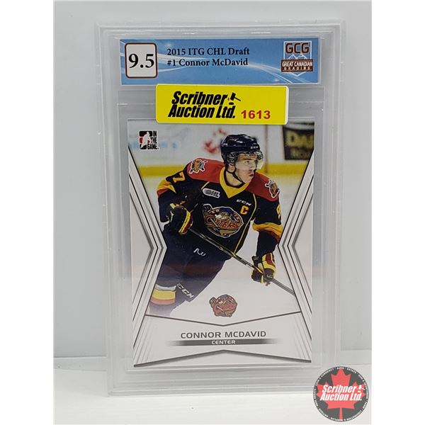 2015 ITG CHL Draft #1 Connor McDavid (Certified GCG : 9.5) (SEE PICS!)
