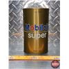 Image 4 : OIL TIN: Mobiloil Super (6-1/2"H x 4"Dia) (SEE PICS!)