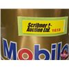 Image 8 : OIL TIN: Mobiloil Super (6-1/2"H x 4"Dia) (SEE PICS!)