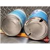 Image 6 : OIL TINS (2) : Mobil Jet Oil II (5-1/2"H x 4"Dia) (SEE PICS!)