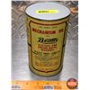 Image 1 : OIL TIN: MECHANISM OIL FOR BEATTY ELECTRIC AND ENGINE DRIVE WASHERS (6-1/2"H x 4"Dia) (SEE PICS!)