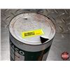 Image 9 : OIL TIN: TEXACO URSA LA-3 MOTOR OIL  (6-1/2"H x 4"Dia) (SEE PICS!)