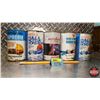Image 3 : OIL TINS (5): Canadian Tire - Variety (6-1/2"H x 4"Dia) (SEE PICS!)