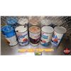 Image 5 : OIL TINS (5): Canadian Tire - Variety (6-1/2"H x 4"Dia) (SEE PICS!)