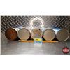 Image 6 : OIL TINS (5): Canadian Tire - Variety (6-1/2"H x 4"Dia) (SEE PICS!)