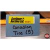 Image 7 : OIL TINS (5): Canadian Tire - Variety (6-1/2"H x 4"Dia) (SEE PICS!)